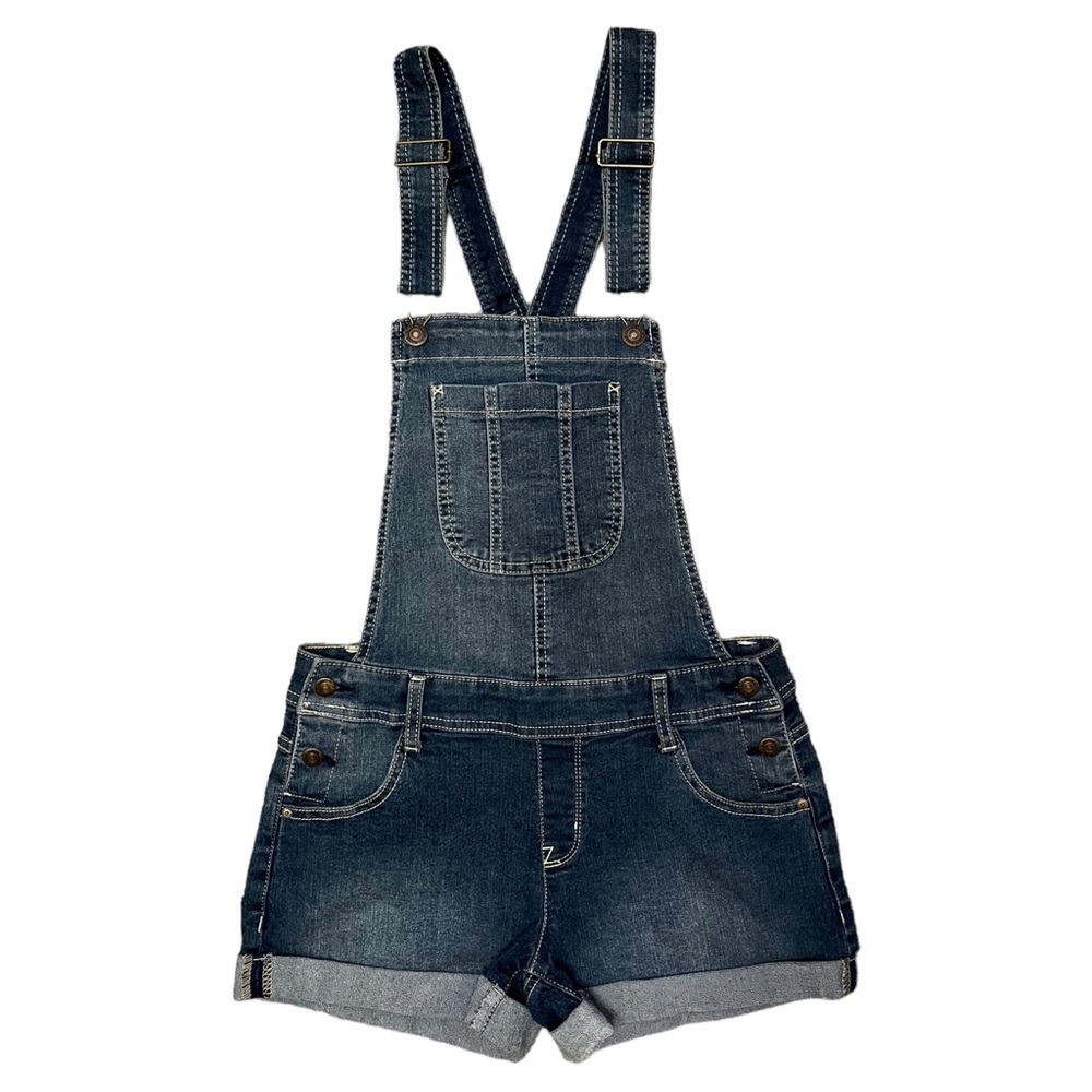 (NWOT) Wallflower Denim Vintage Retro Style Midrise Overall Shorts